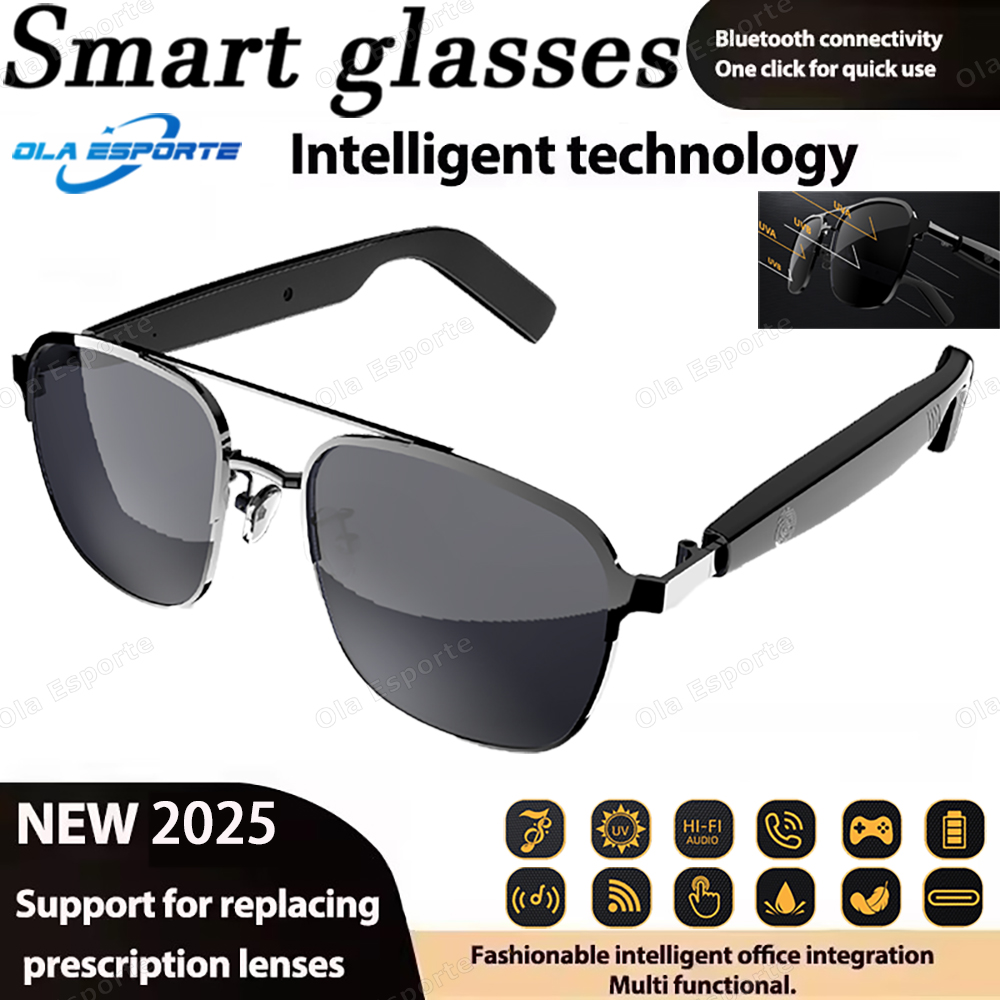 Audio Music Game - Smart Audio Glasses Air conduction Wireless