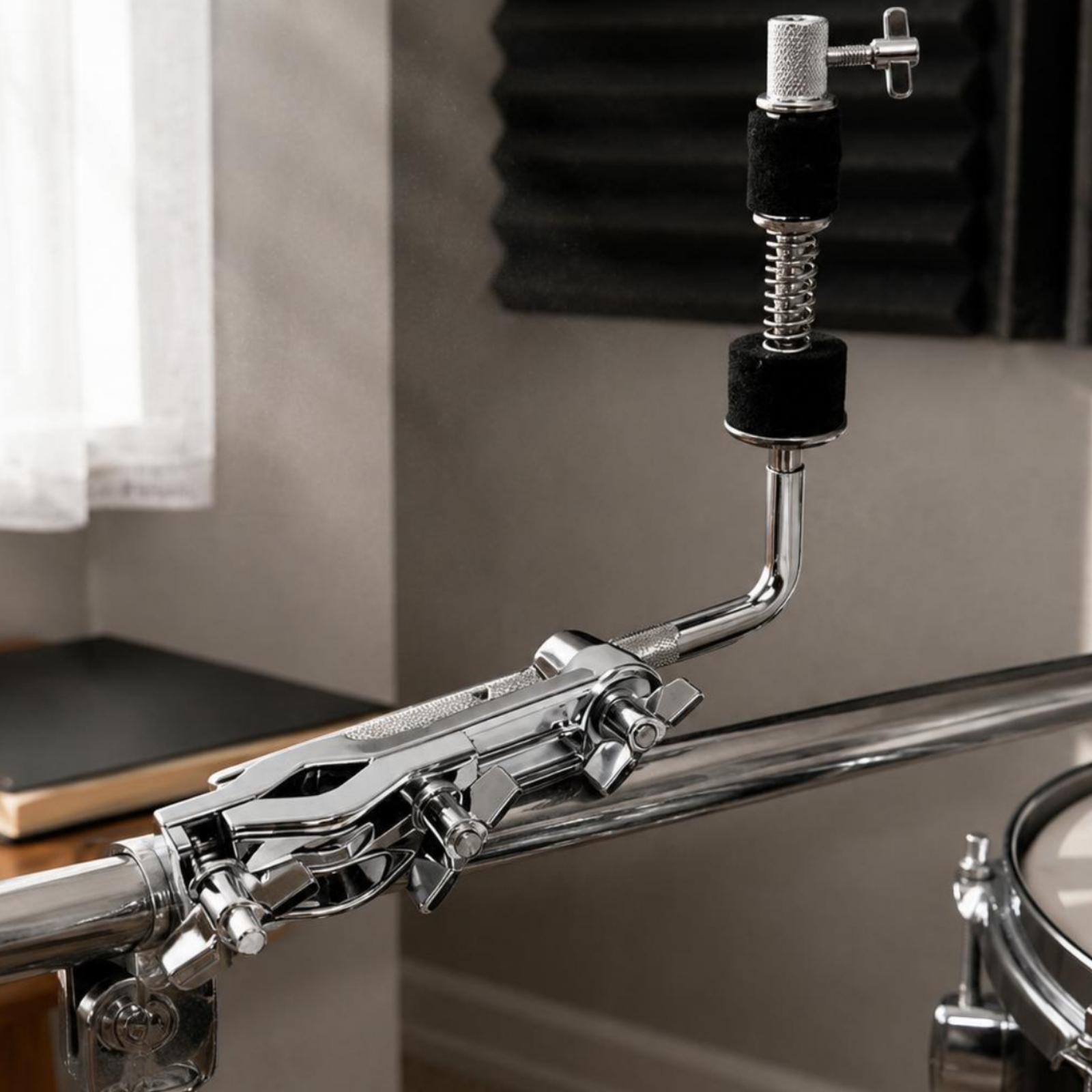 Cymbal Hi Hat - Hi-Hat Extension Clamp Multifunctional Cymbal Extension