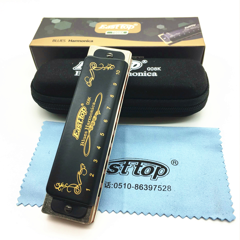 Harmonica 10 Hole - Hot Selling Harmonica T008K 10 Hole