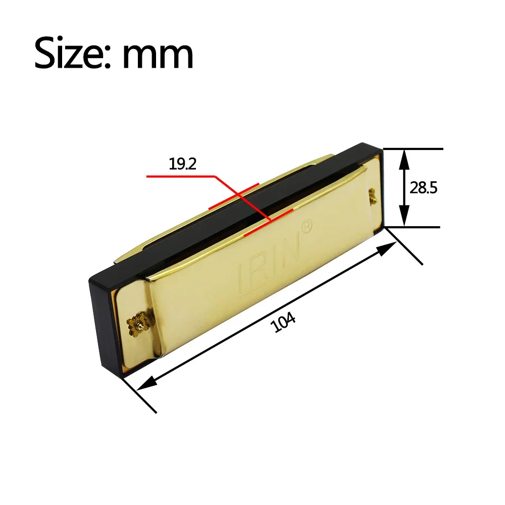 IRIN Harmonica 10 Hole 20 Tone - Harmonica 10 Hole incelemesi ve fiyatı