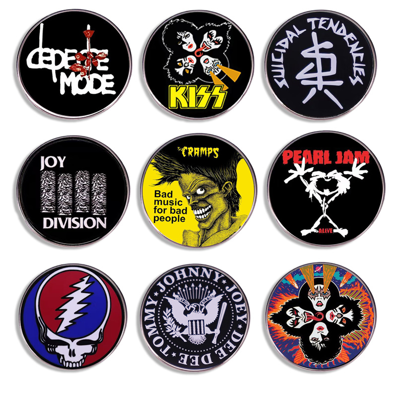 Pop Rock Band Pin Fashion Musi - Audio Music Lollipop incelemesi ve fiyatı