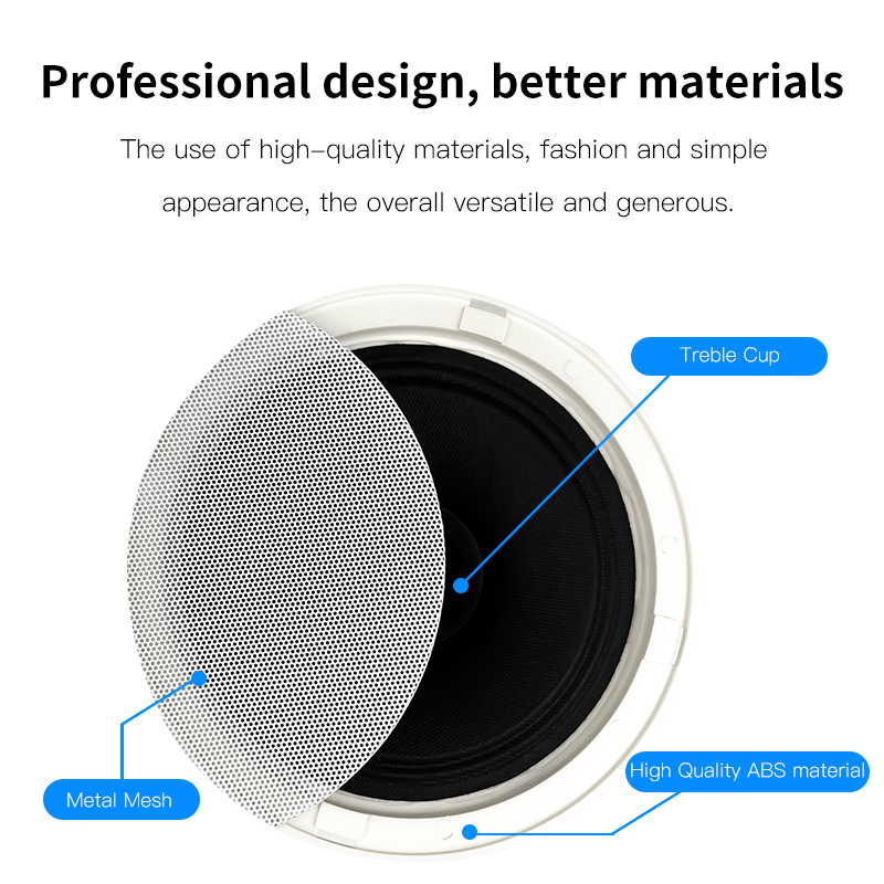 6 Inch 8ohm Ceiling Speaker Fu - Audio Music System For Home incelemesi ve fiyatı