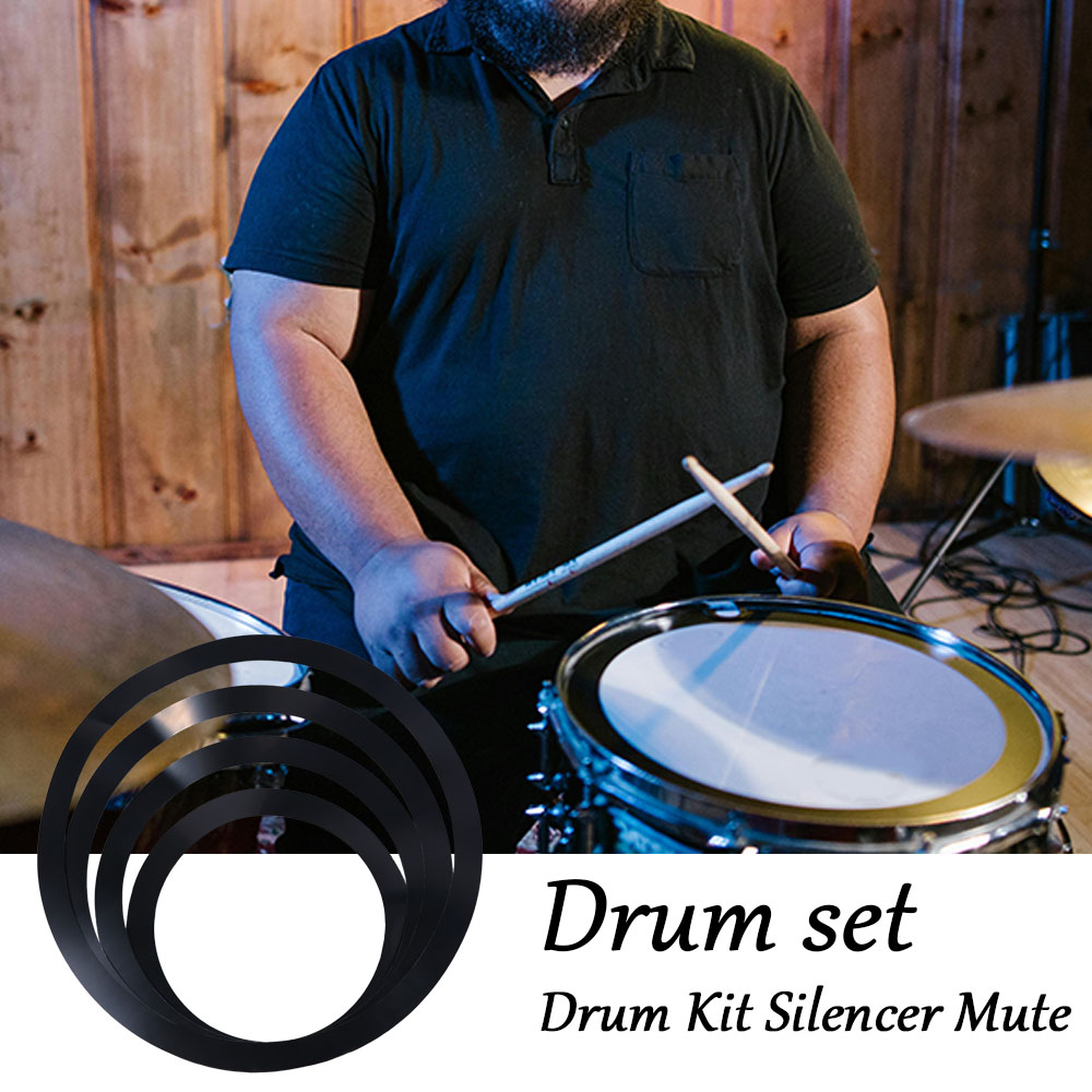 Round Shape Drum Mute Rings Da - Drum Practice Pad incelemesi ve fiyatı