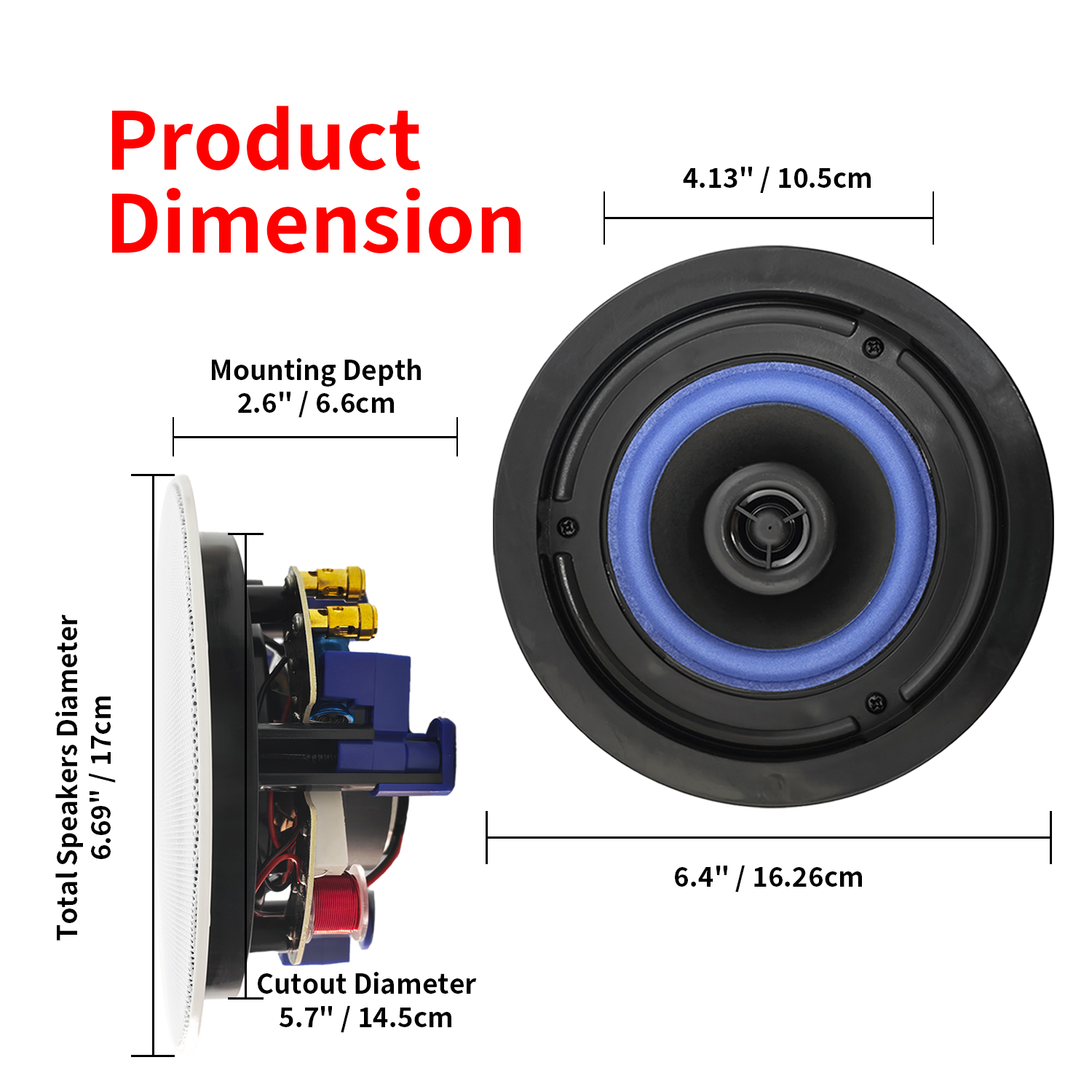 MUXEARK 2PCS 4 Inch Home Audio - Audio Music System For Home incelemesi ve fiyatı