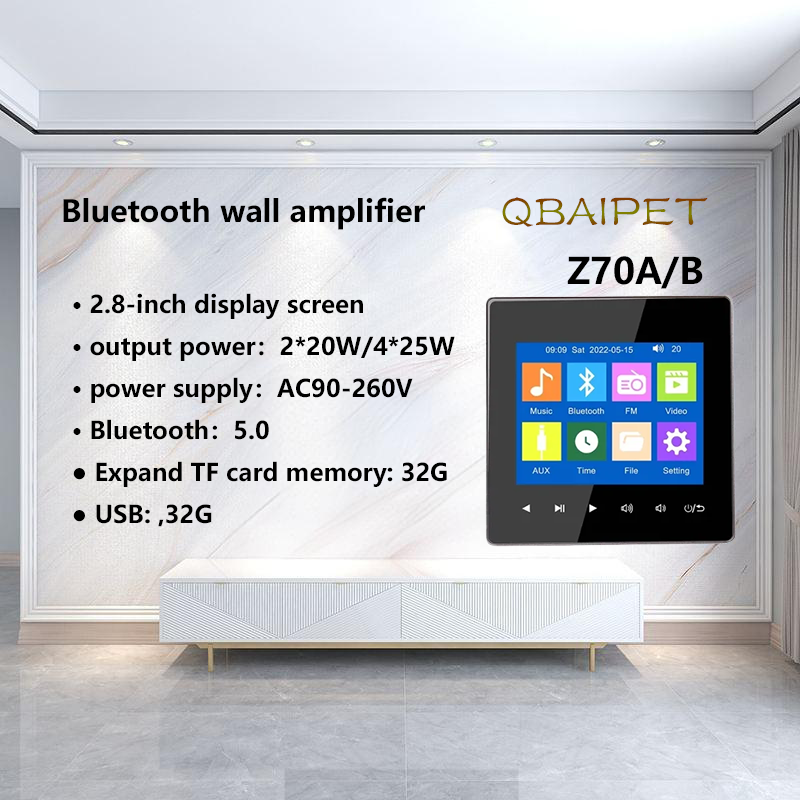 Home Bluetooth Wall Amplifier  - Audio Music System For Home incelemesi ve fiyatı