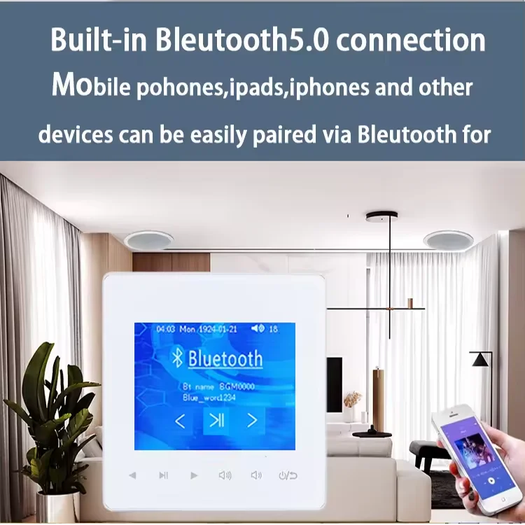 Home Bluetooth Wall Amplifier  - Audio Music System For Home incelemesi ve fiyatı