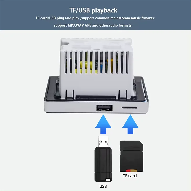 Home Bluetooth Wall Amplifier  - Audio Music System For Home incelemesi ve fiyatı