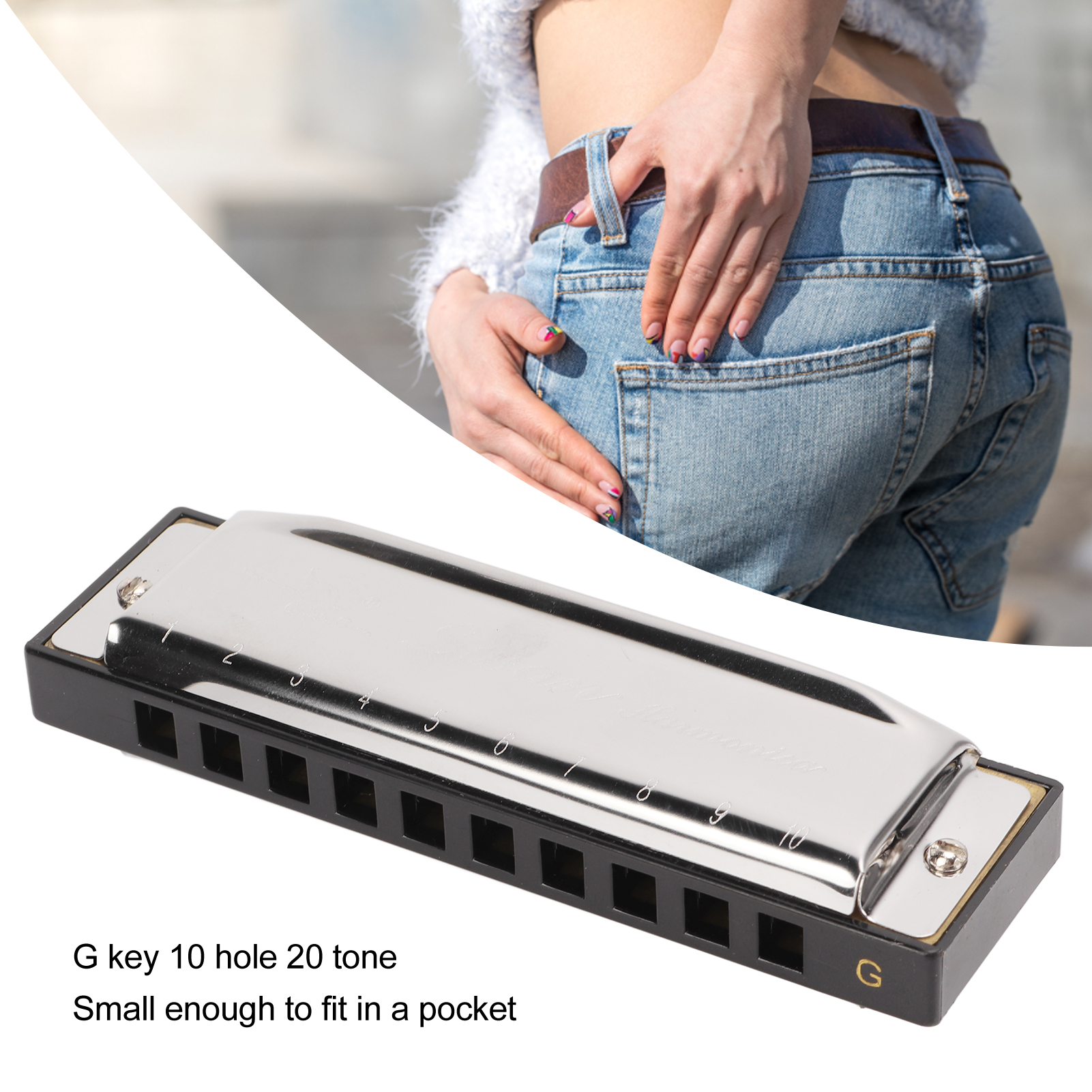 G Key Harmonica 10 Hole 20 Ton - Harmonica 10 Hole incelemesi ve fiyatı
