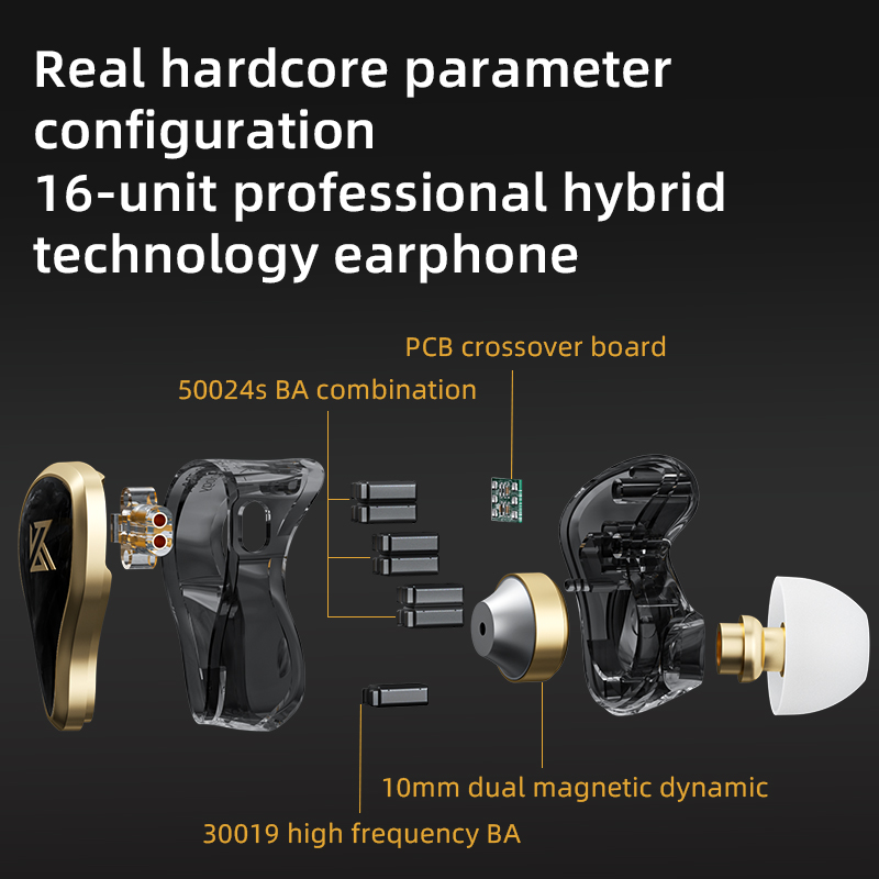 KZ ZAS Metal Wired Earphone 16 - Audio Music Game incelemesi ve fiyatı