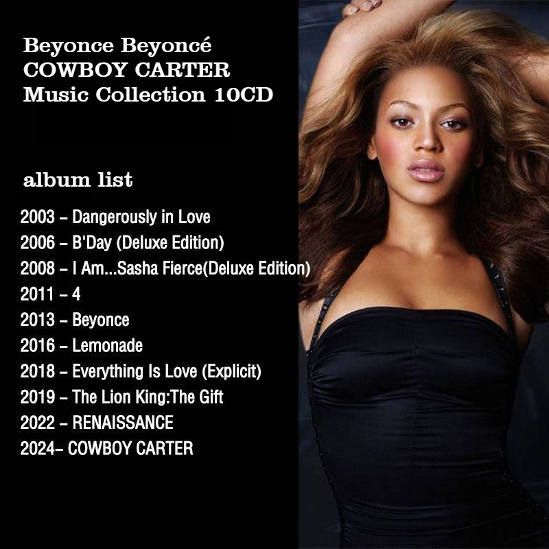 Beyonce 10CD Music Album Colle - Audio Music Cd incelemesi ve fiyatı