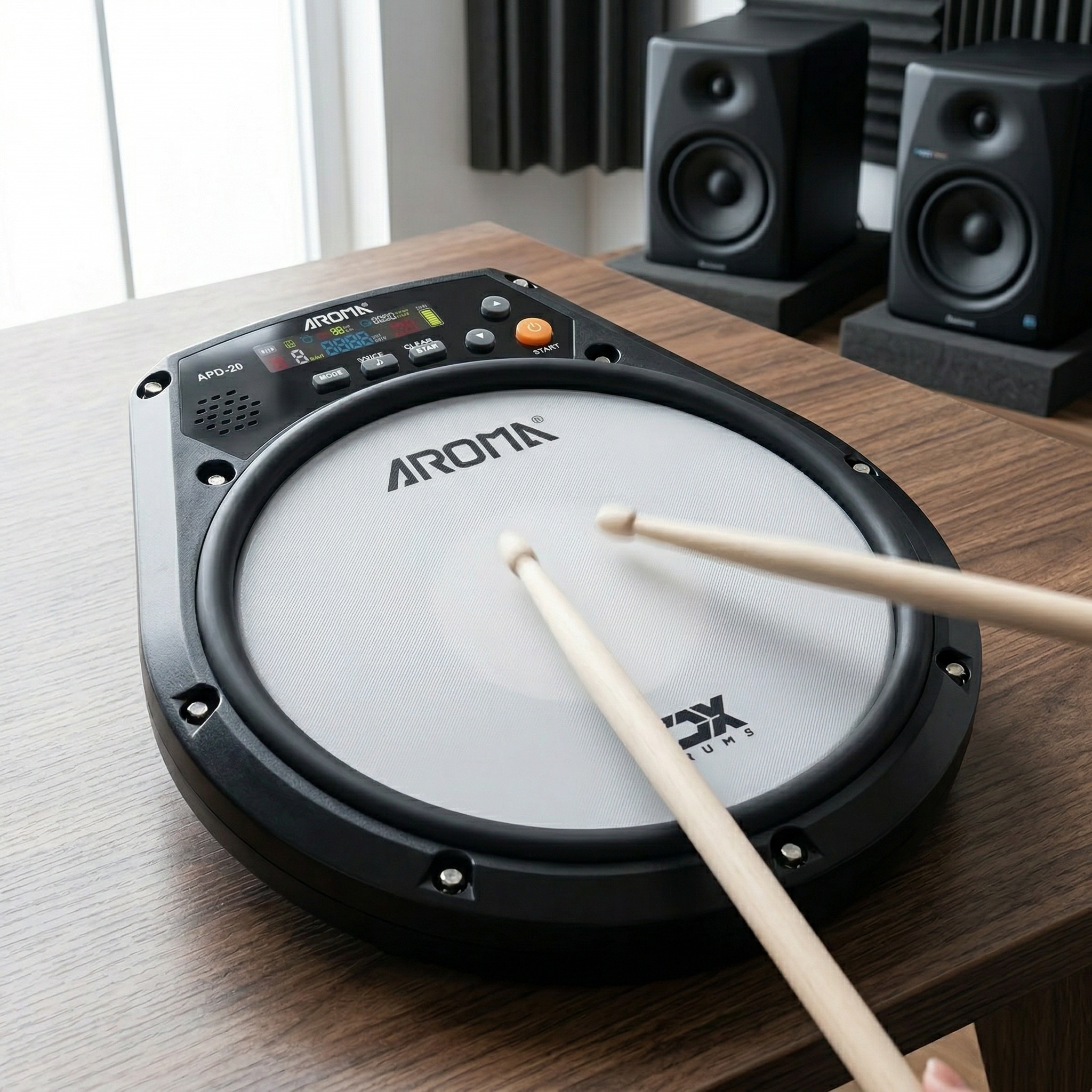 Aroma APD-20 Dumb Drum Pad Adj - Drum Practice Pad incelemesi ve fiyatı