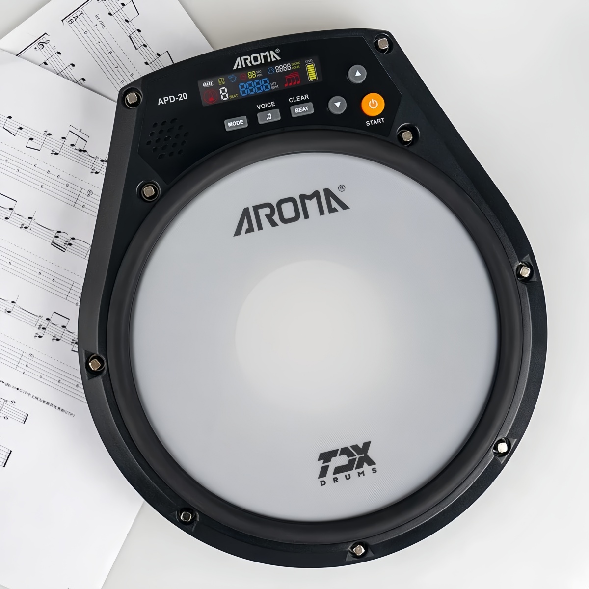 Aroma APD-20 Dumb Drum Pad Adj - Drum Practice Pad incelemesi ve fiyatı