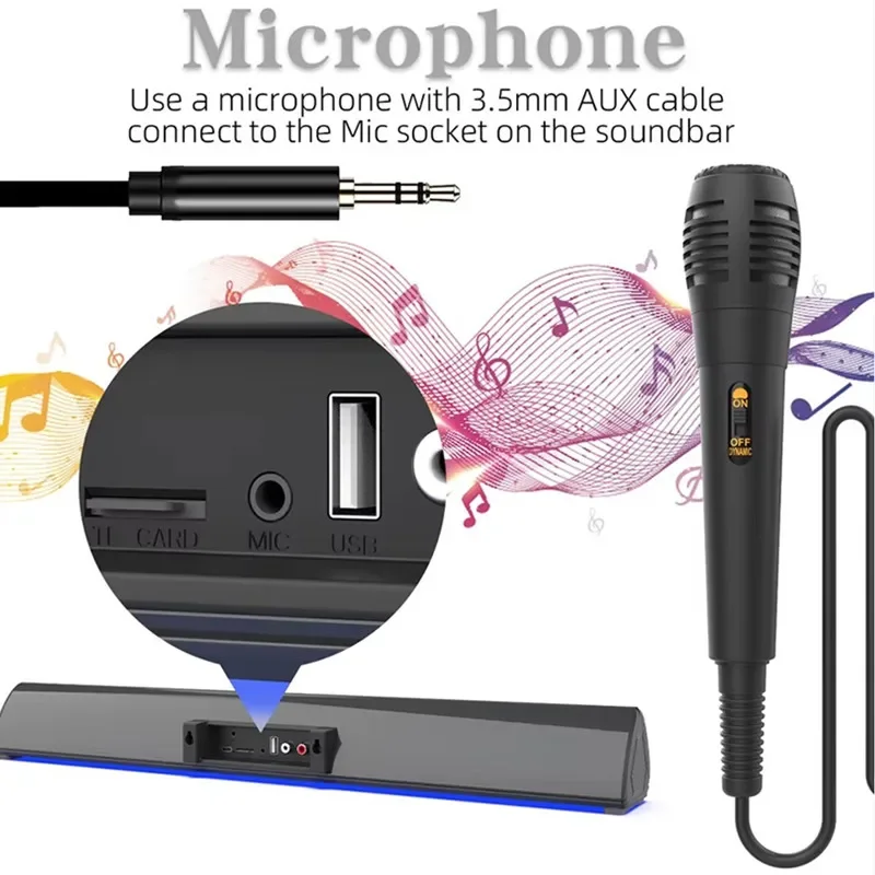 60W Wireless TV PC Soundbar Bl - Audio Music System For Home incelemesi ve fiyatı