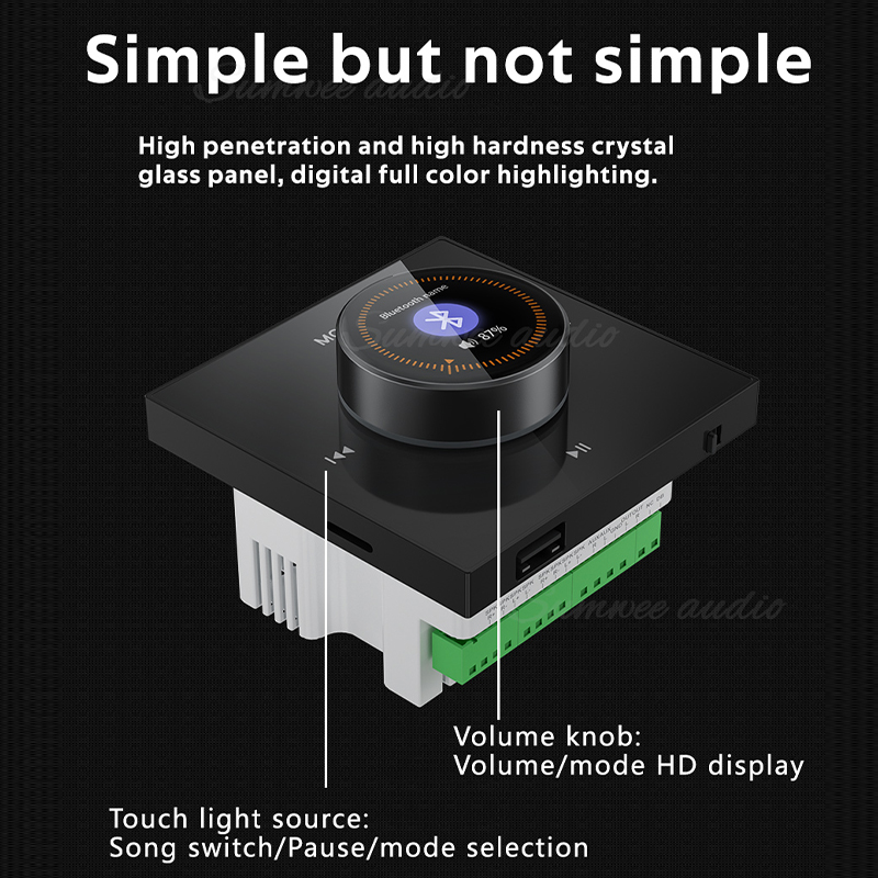 86 Type Home Audio In Wall Amp - Audio Music System For Home incelemesi ve fiyatı