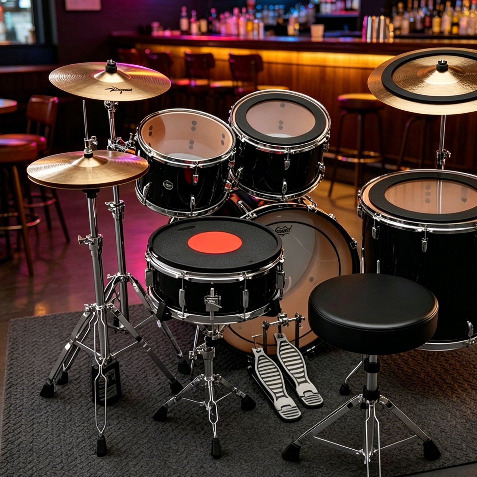 Rubber Drum and Cymbal Mutes N - Drum Practice Pad incelemesi ve fiyatı