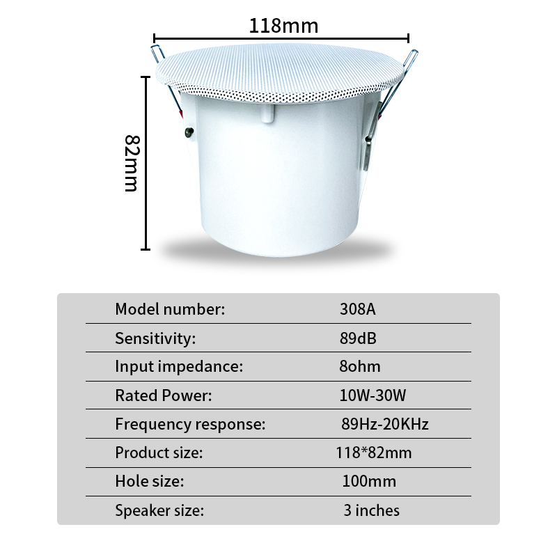 3 inch 8Ohm Surround Sound Spe - Audio Music System For Home incelemesi ve fiyatı