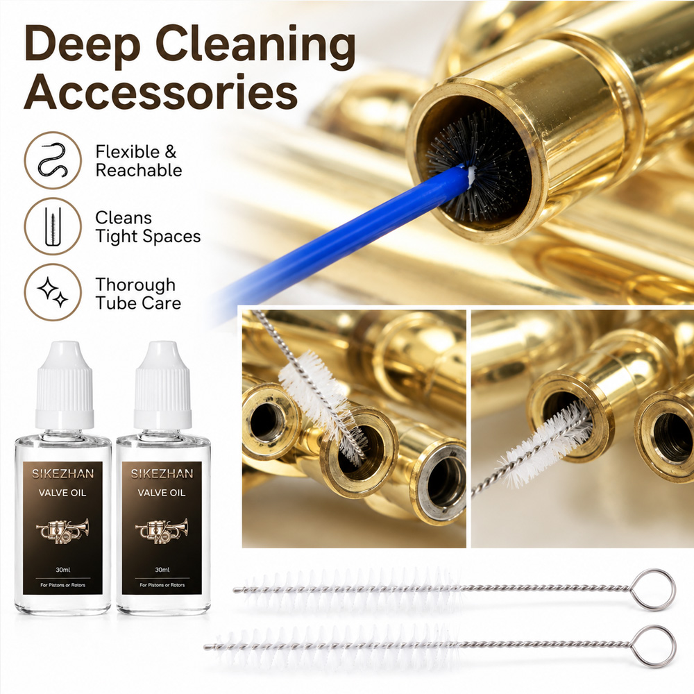 30ml Brass Instrument Care Kit - Trumpet Valve Oil incelemesi ve fiyatı