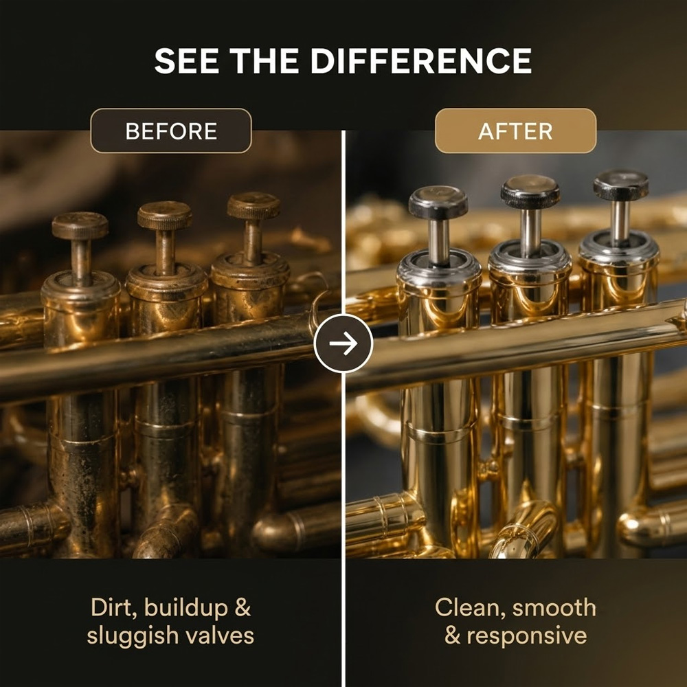 30ml Brass Instrument Care Kit - Trumpet Valve Oil incelemesi ve fiyatı