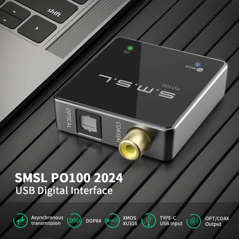 SMSL PO100 2024 USB Audio Conv - Audio Music System For Home incelemesi ve fiyatı