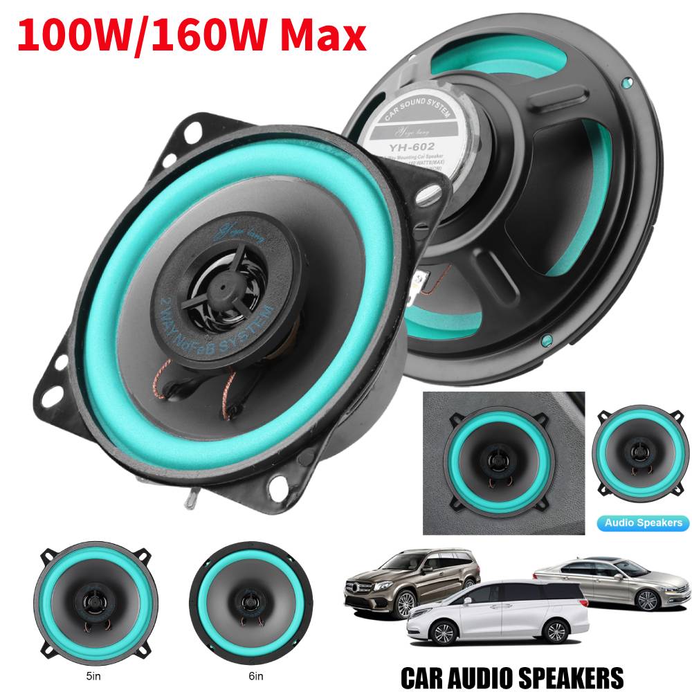 4/5/6 Inch Car Speakers 100W/1 - Audio Universal Music incelemesi ve fiyatı