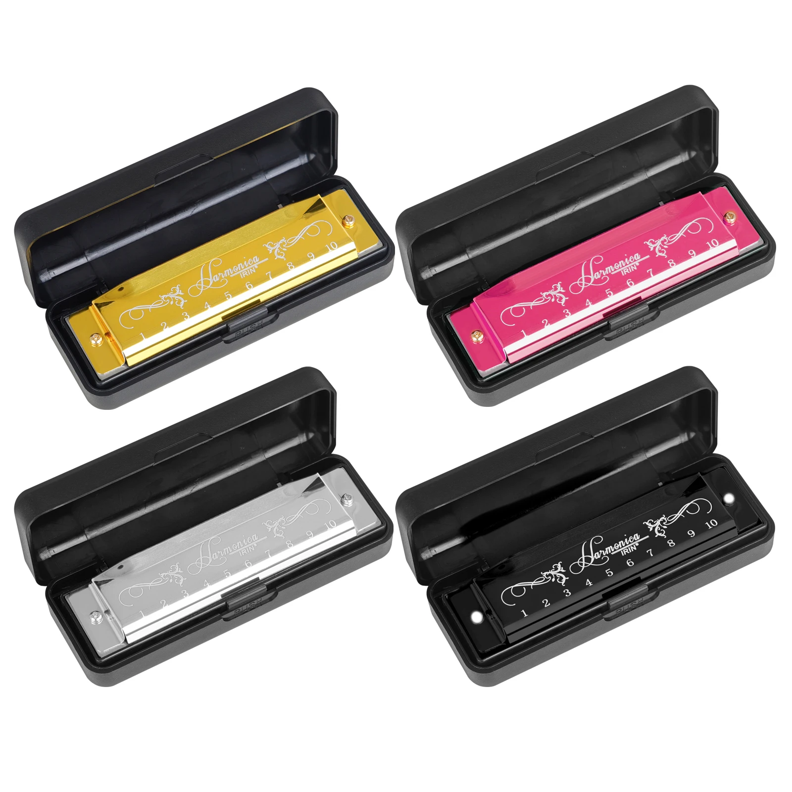 IRIN 10 Hole 20 Tone Harmonica - Harmonica 10 Hole incelemesi ve fiyatı