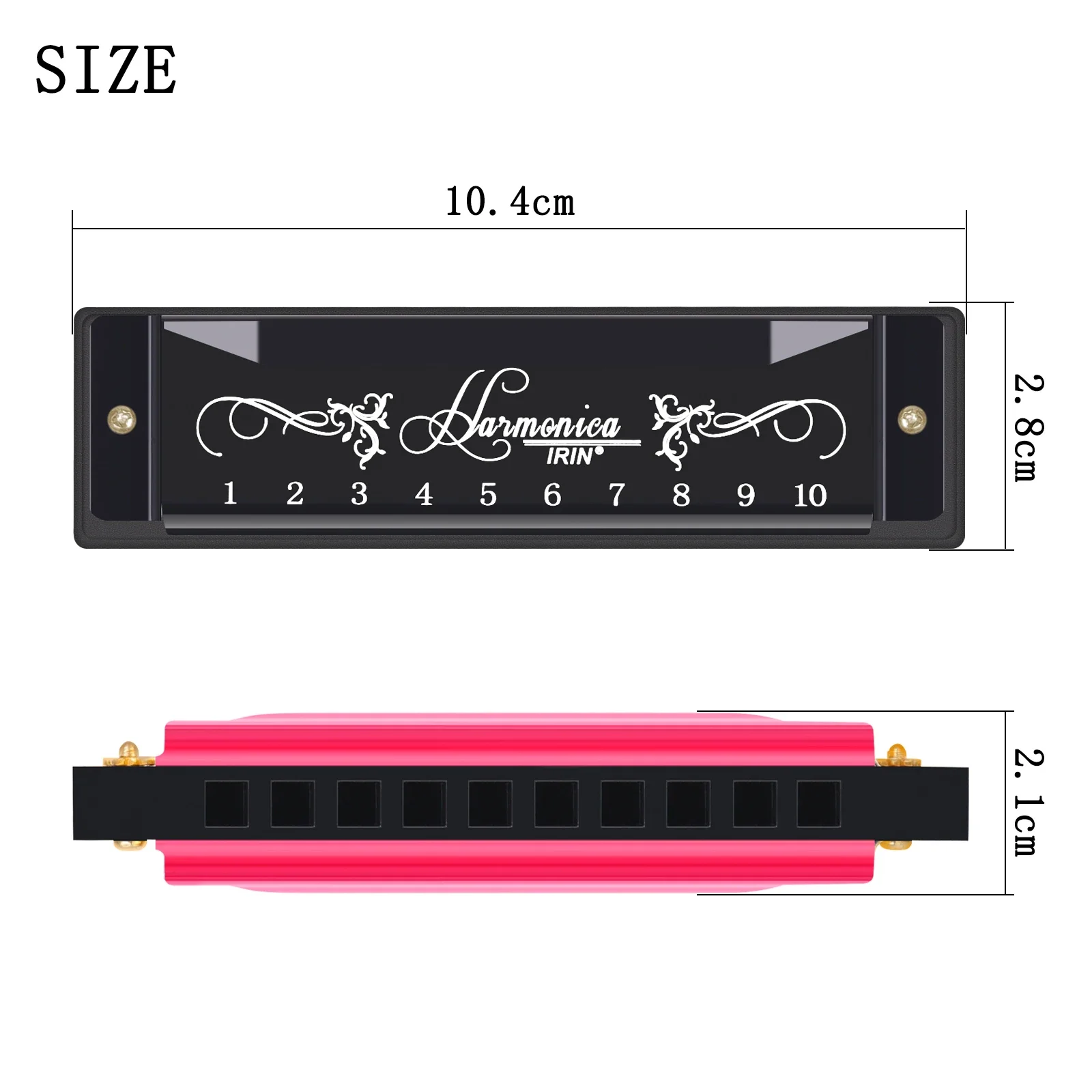 IRIN 10 Hole 20 Tone Harmonica - Harmonica 10 Hole incelemesi ve fiyatı