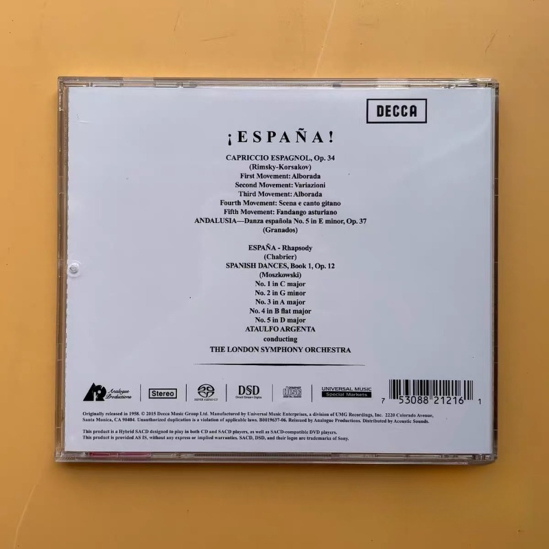 Spanish Rhapsody Music CD Pop  - Audio Music Cd incelemesi ve fiyatı