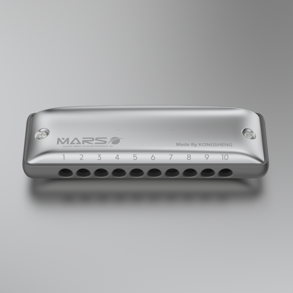 KONGSHENG M1MARS Round Hole 10 - Harmonica 10 Hole incelemesi ve fiyatı