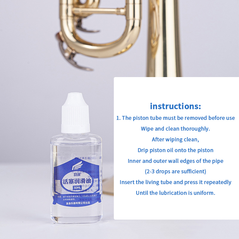 30/50ml Brass Instrument Valve - Trumpet Valve Oil incelemesi ve fiyatı