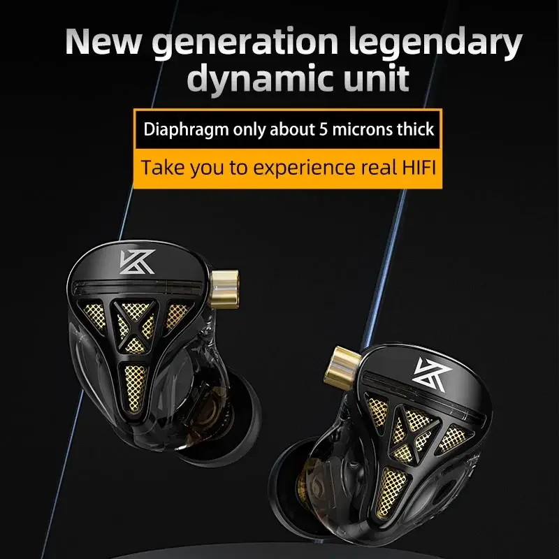 KZ DQS 1DD HiFi IEM Headphones - Audio Music Game incelemesi ve fiyatı