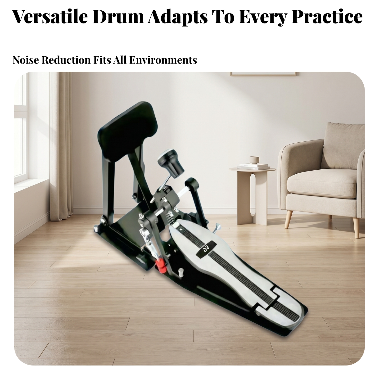Compact Padded Bass Drum Pract - Drum Practice Pad incelemesi ve fiyatı