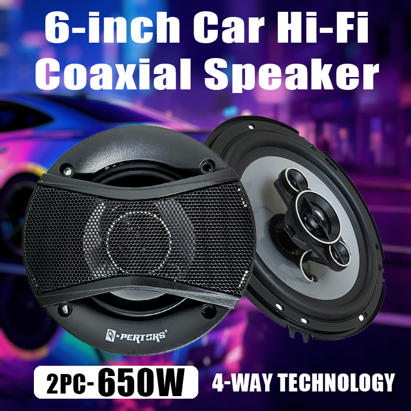 2PCS 6 Inch HiFi Coaxial Subwo - Audio Universal Music incelemesi ve fiyatı