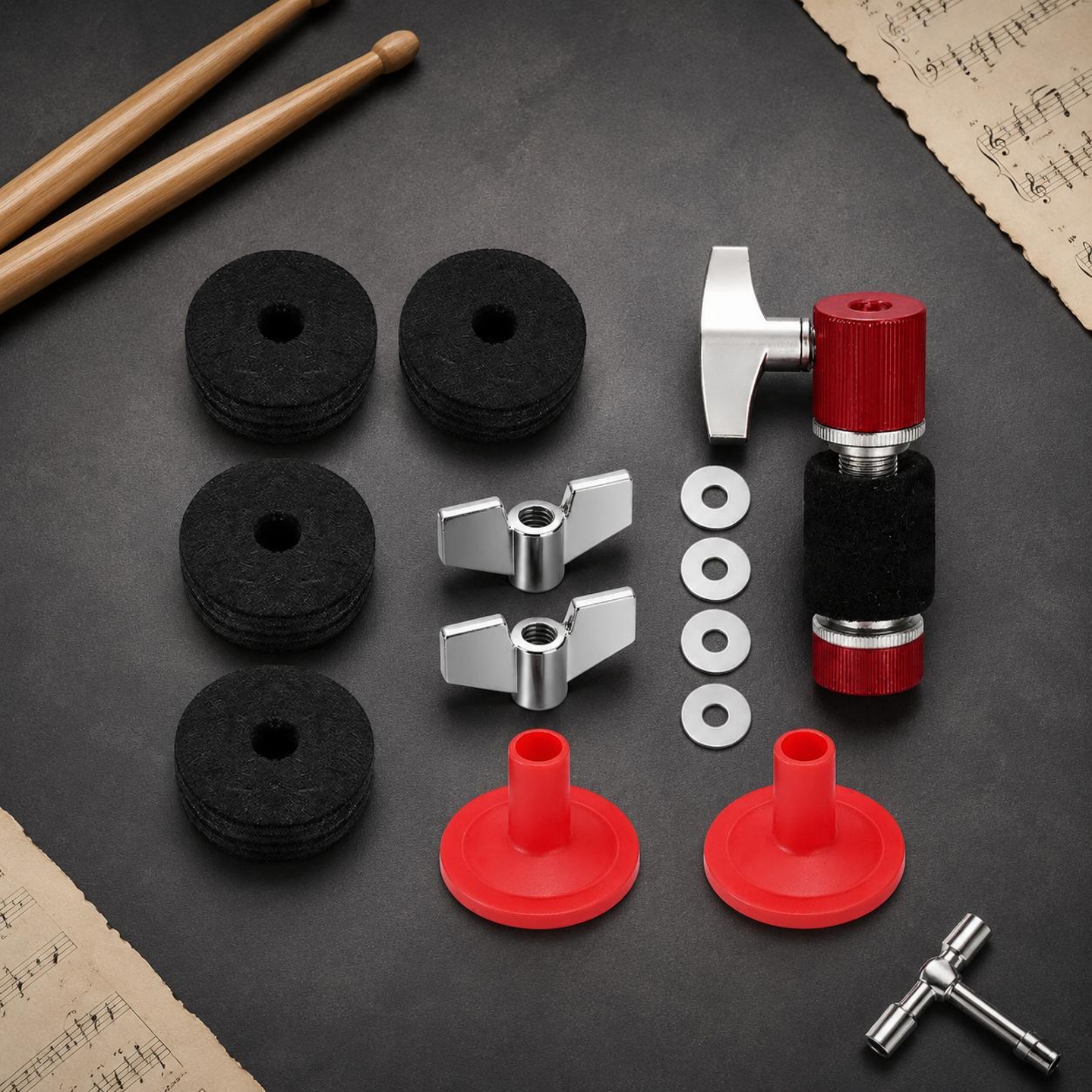 13 Pieces Hi-Hat Clutch Kit Pr - Cymbal Hi Hat incelemesi ve fiyatı