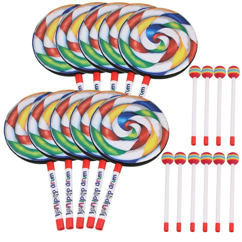 10Pcs 7.9 inch Lollipop Shape  - Audio Music Lollipop incelemesi ve fiyatı