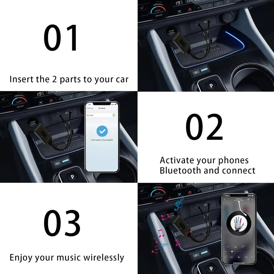 Bluetooth Audio Adapter Aux 3. - Audio Universal Music incelemesi ve fiyatı