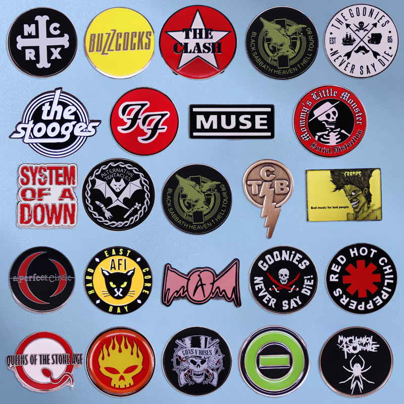 Pop Rock Band Enamel Pin Music - Audio Music Lollipop incelemesi ve fiyatı