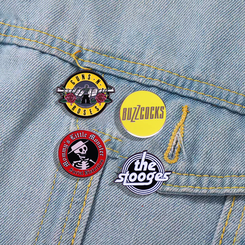 Pop Rock Band Enamel Pin Music - Audio Music Lollipop incelemesi ve fiyatı