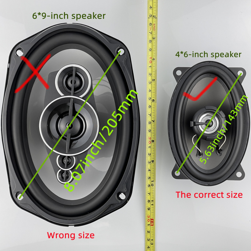 4X6inch car coaxial speaker，4* - Audio Universal Music incelemesi ve fiyatı