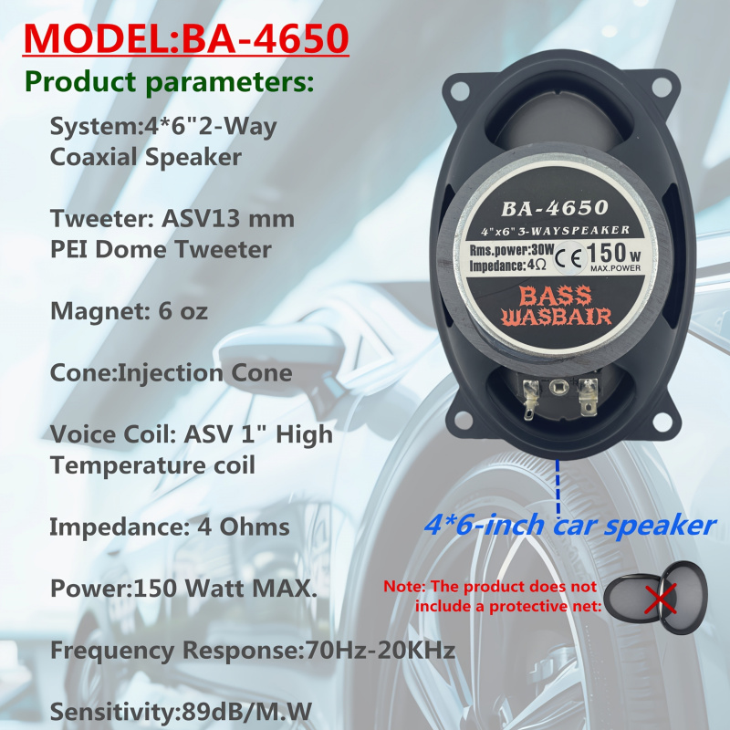 4X6inch car coaxial speaker，4* - Audio Universal Music incelemesi ve fiyatı