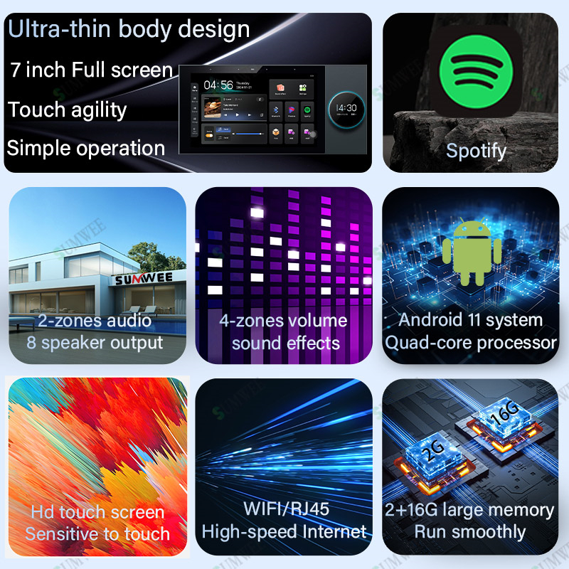 7 Inch Android 11 Alexa Voice  - Audio Music System For Home incelemesi ve fiyatı