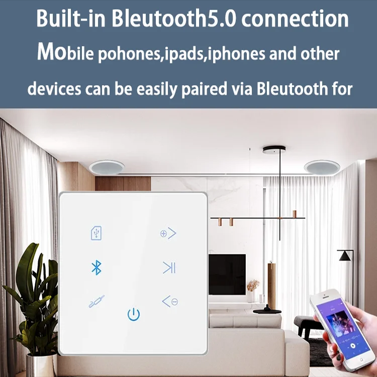 Bluetooth Wall Amplifier Home  - Audio Music System For Home incelemesi ve fiyatı