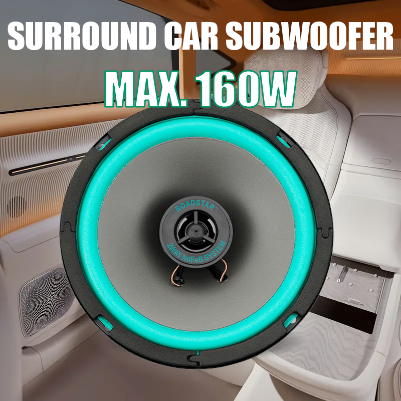 1PC 160W 6.5 Inch Car Coaxial  - Audio Universal Music incelemesi ve fiyatı