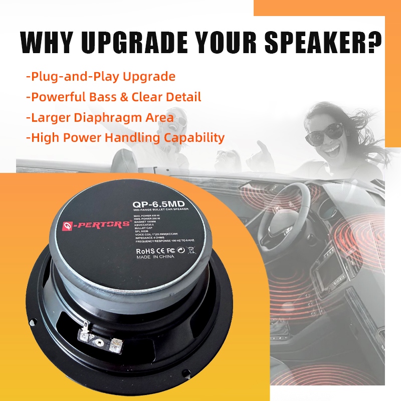 6.5Inch Universal Car Speaker  - Audio Universal Music incelemesi ve fiyatı