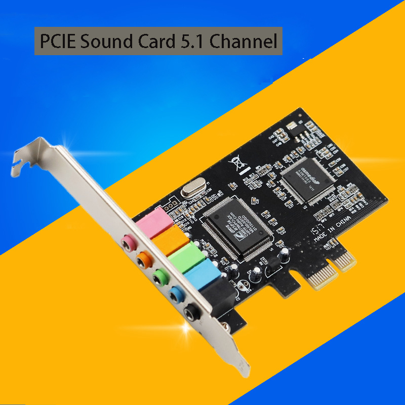 PCI-E1X 4.1 5.1 Sound Card Com - Audio Music Game incelemesi ve fiyatı