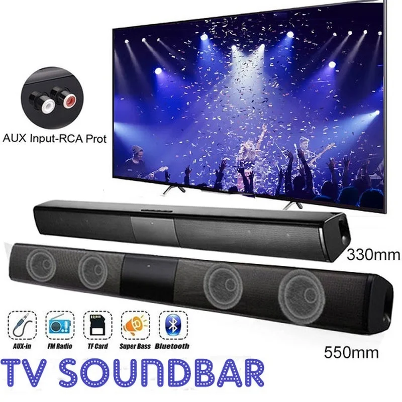 40W High Power Soundbar for TV - Audio Music System For Home incelemesi ve fiyatı