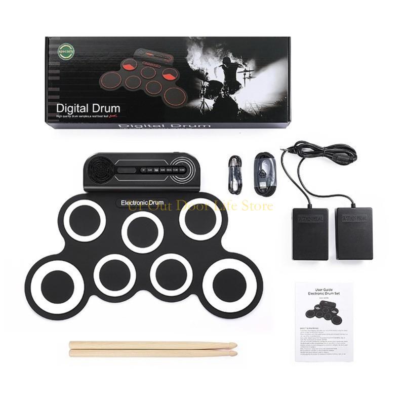 77UF Hand Roll Drum Silicone P - Drum Practice Pad incelemesi ve fiyatı