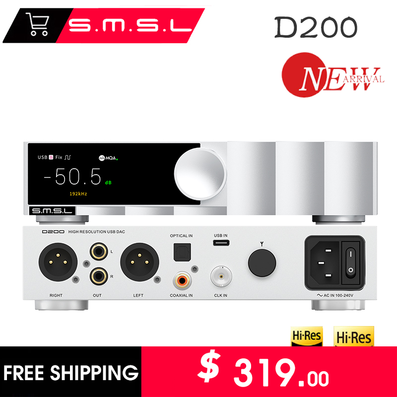 SMSL D200 Digital Audio Decode - Audio Music News incelemesi ve fiyatı