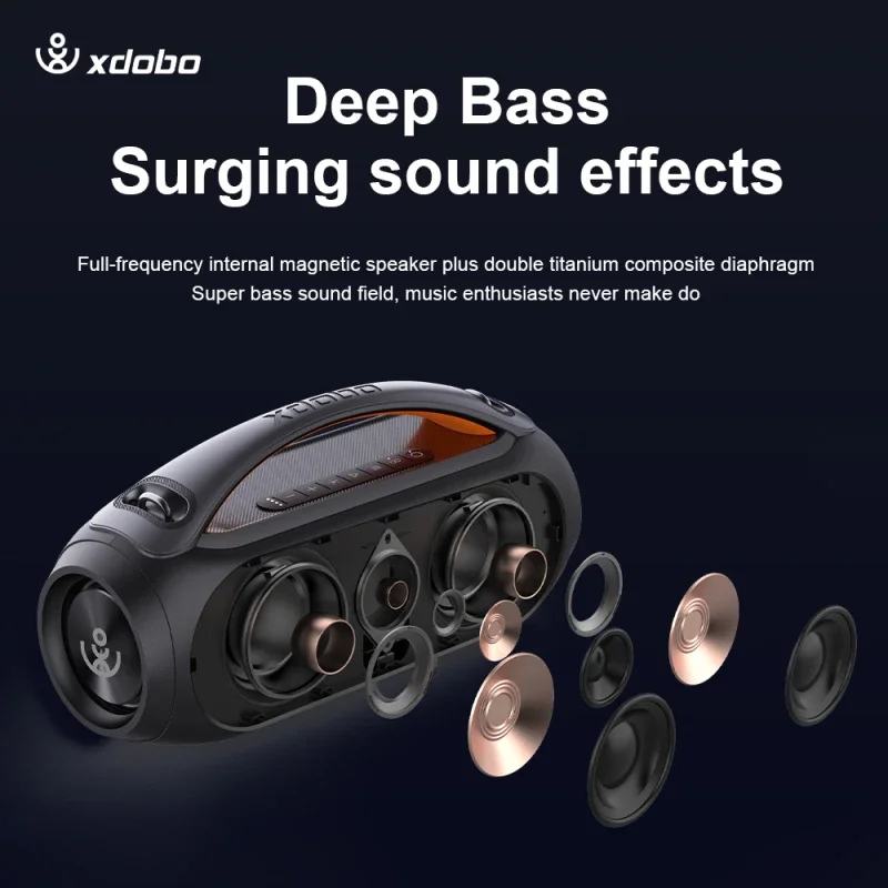 Bocina Xdobo Vibe Plus 80W Blu - Audio Vibes Music incelemesi ve fiyatı