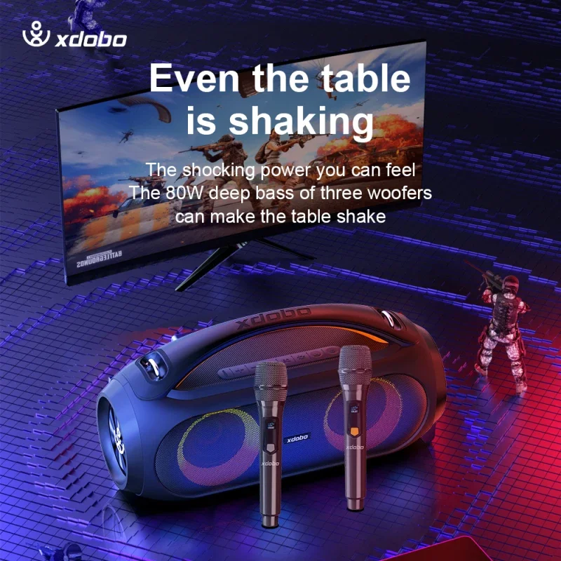 Bocina Xdobo Vibe Plus 80W Blu - Audio Vibes Music incelemesi ve fiyatı