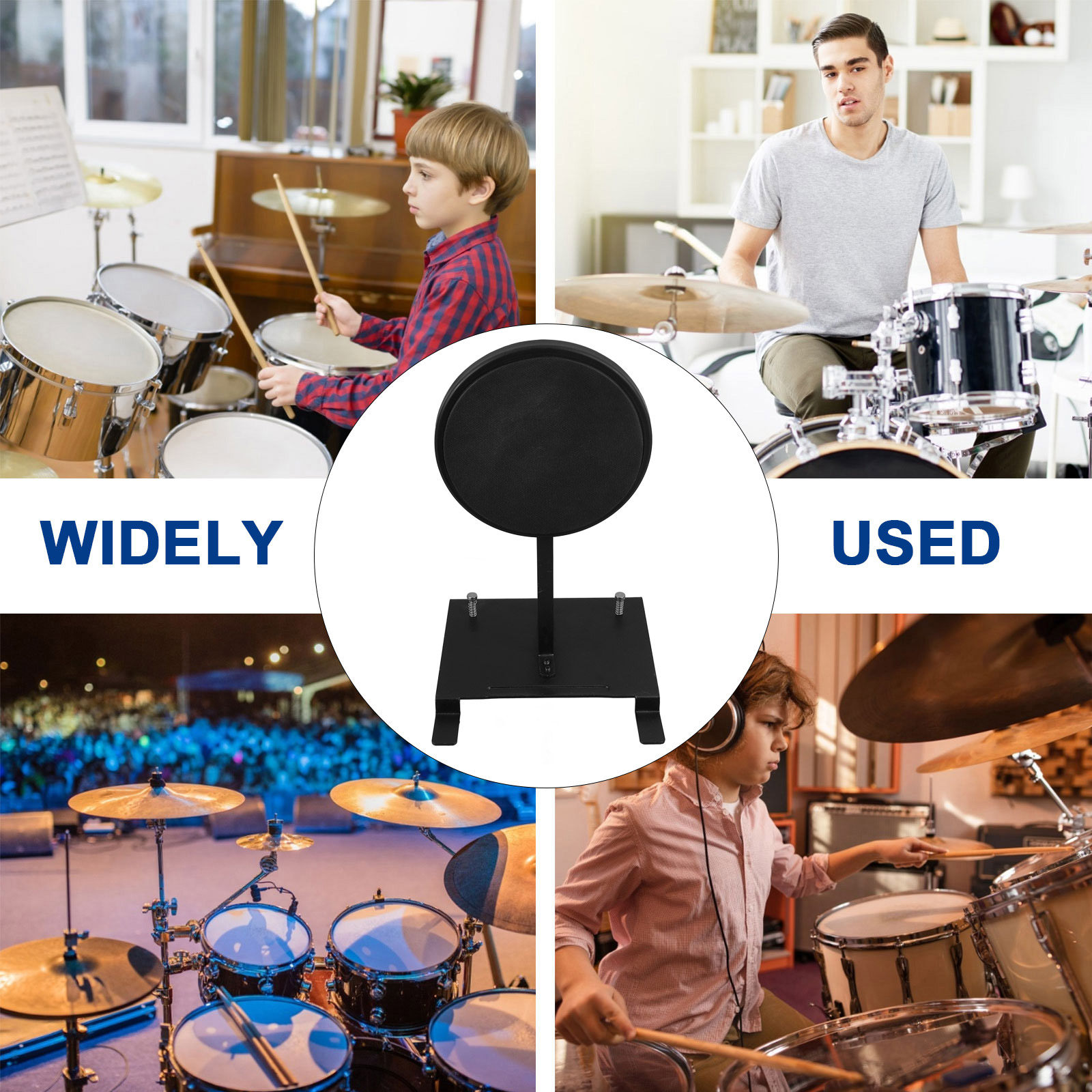Double Kick Drum Pedal Practic - Drum Practice Pad incelemesi ve fiyatı